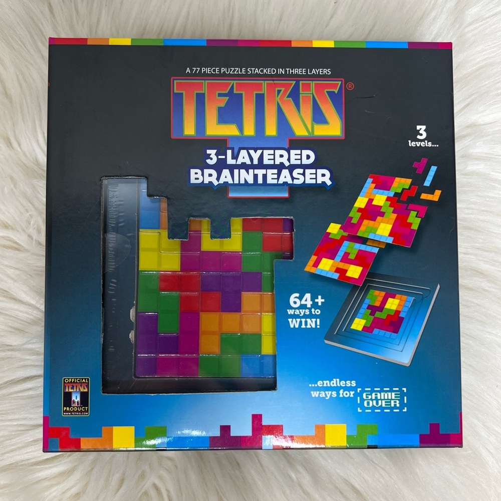 *NEW* Tetris 3-layered Stacked Puzzle